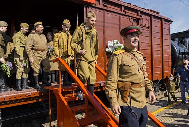 Александр Куниловский: «Поезд как символ приближения новой Победы, которую мы ждем» 